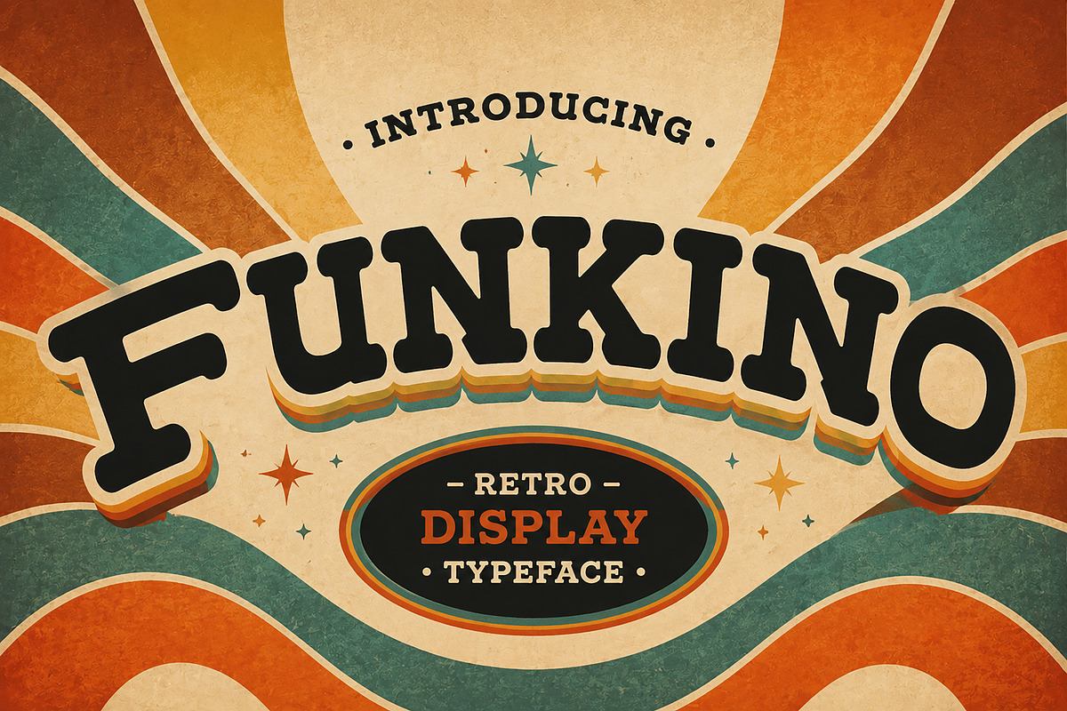 Funkino, a Script Font by Wow Magic (Photo 4 of 5)