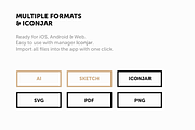 700+ Premium Vector Icons, an Outline Icon by The Icons (Thumbnail 5 of 8)