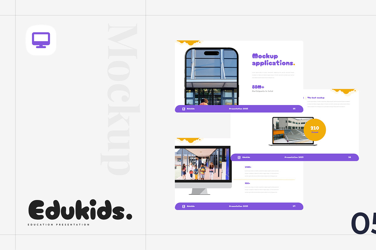 Edukids – Google Slides Template, a Presentation Template by Ermedia Studio (Photo 6 of 8)