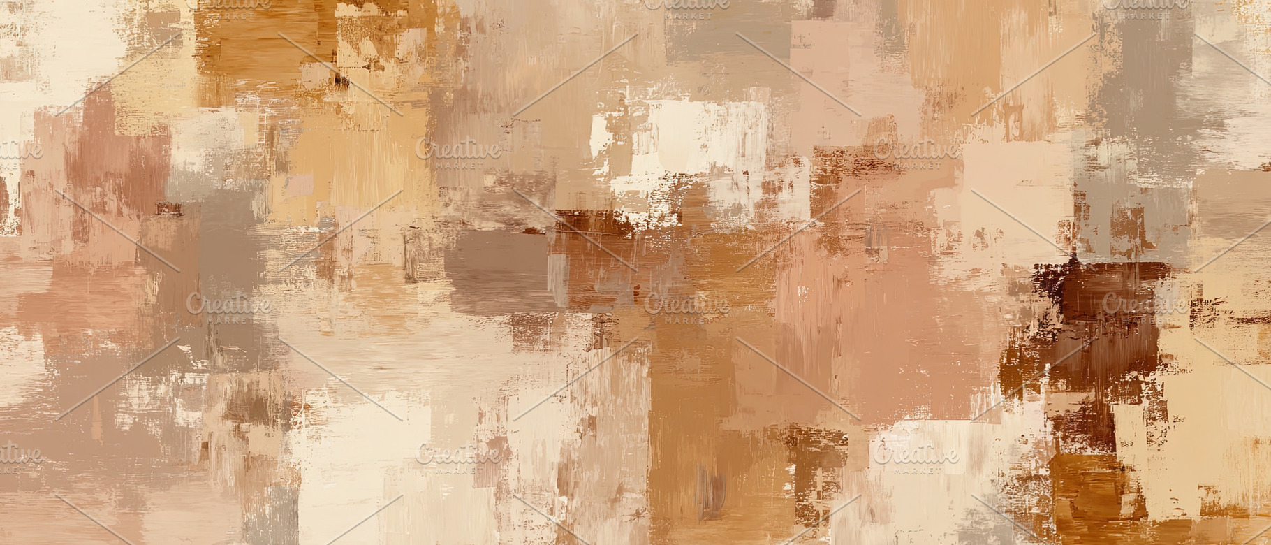 Neutral-toned abstract background with textured brush strokes in, an Abstract Photo by Ales Munt