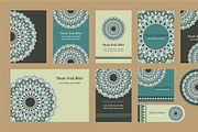 20 Mandala Vintage Template Card., a Card Template by Noree (Thumbnail 20 of 20)