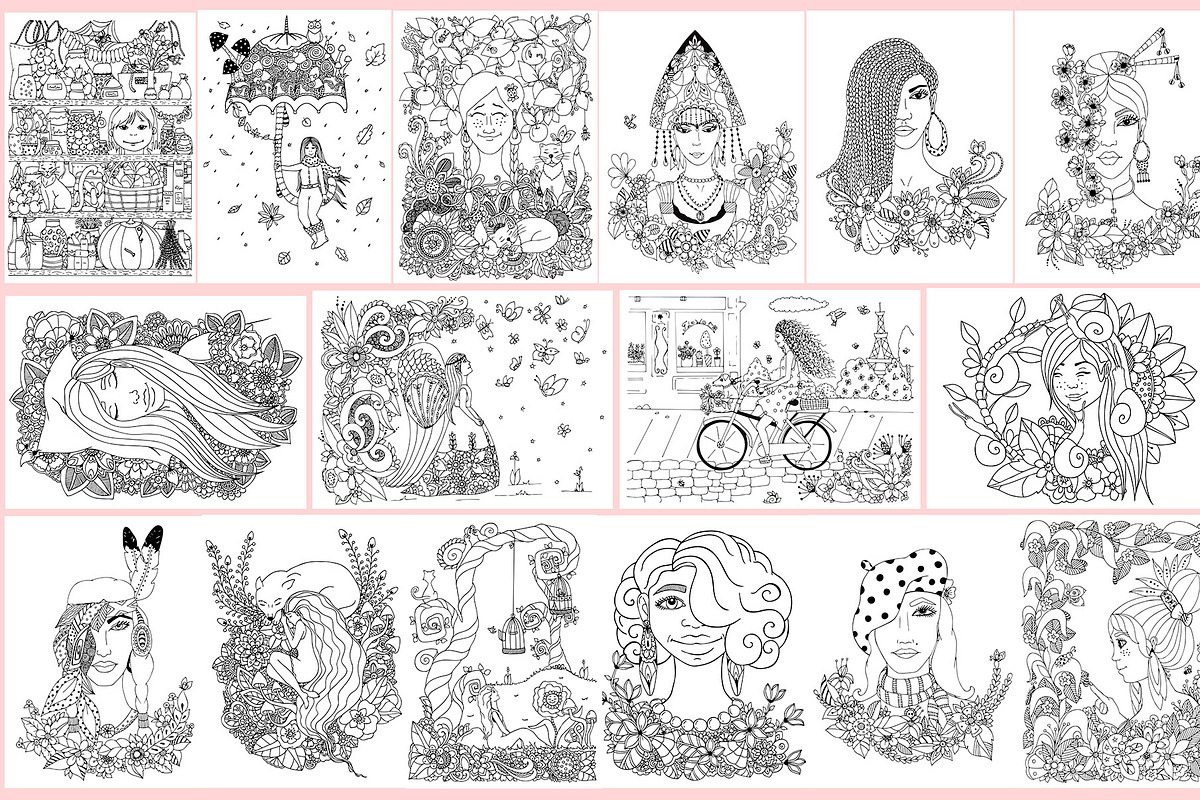 Big coloring collection.