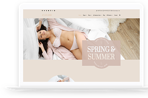 AT Lingerie - Lingerie Shop Template