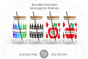 Teacher can glass SVG cut files, a Pattern Graphic by Artisan Craft (Thumbnail 3 of 7)