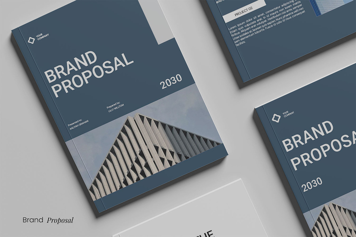 Brand Proposal Template, a Magazine Template by Haps Space (Photo 3 of 8)