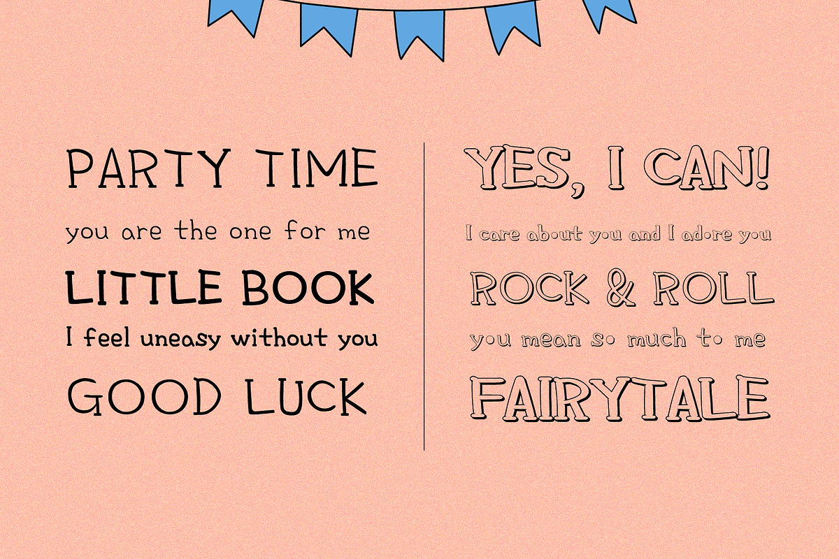 HU Kinderland KR / 20% OFF, a Sans Serif Font by heummdesign (Photo 6 of 6)