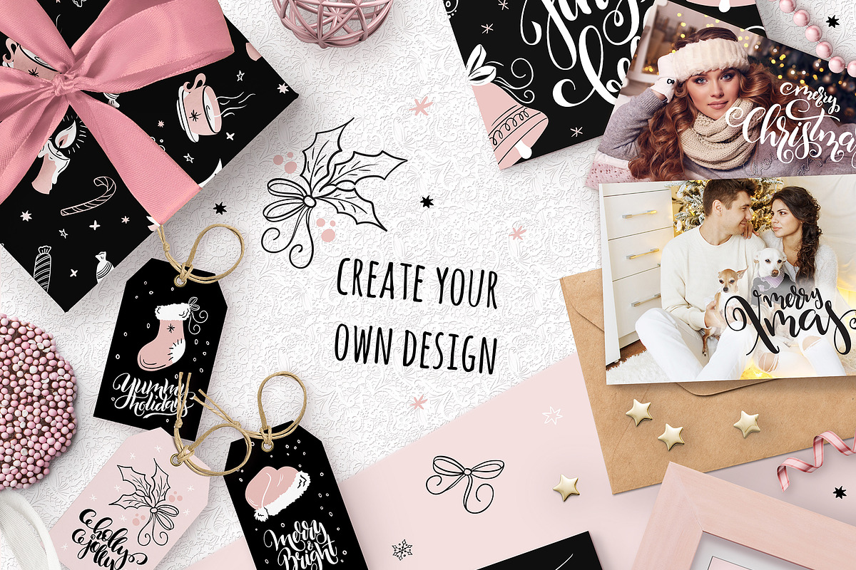 Rose Dream Christmas collection, an Object Graphic by catary art (Photo 2 of 13)