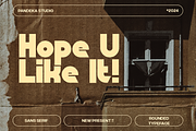 Snear - Sans Display Font, a Sans Serif Font by Pandeka Studio (Thumbnail 10 of 10)