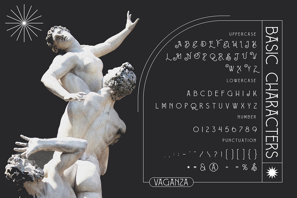 Vaganza - Vintage Serif Font, a Serif Font by JumboDesign (Photo 4 of 6)