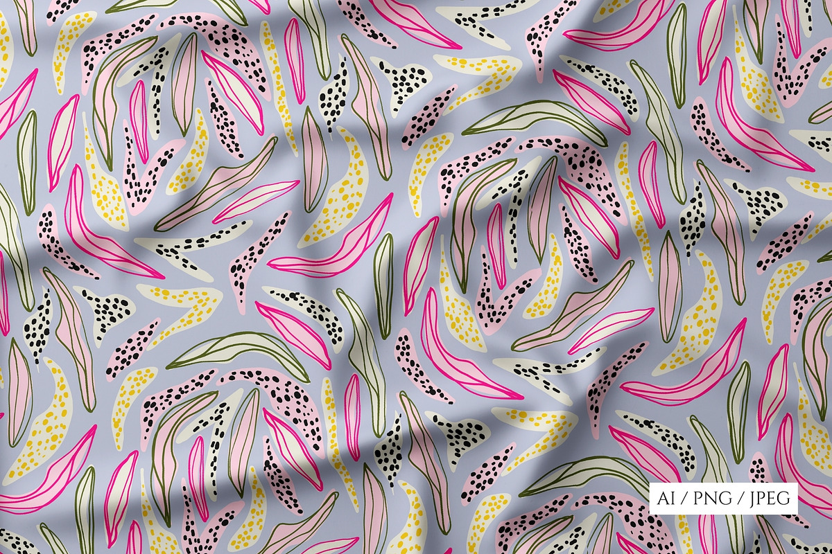 Organic flow. Vibrant patterns, a Pattern Graphic by PaperJamLab (Photo 6 of 10)