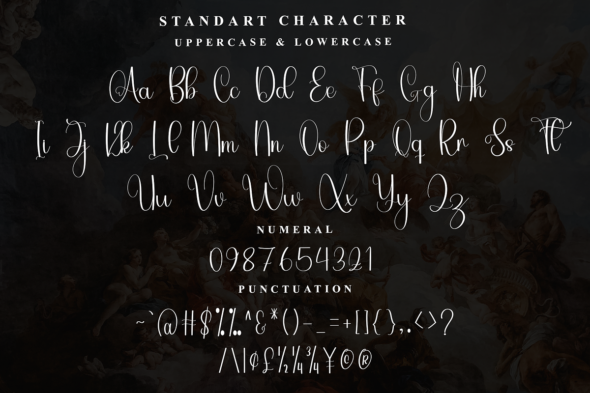 Mandalika Signature, a Handwritten Font by InermediaSTUDIO (Photo 5 of 7)