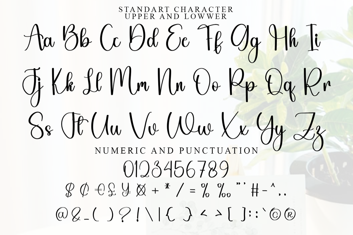 Background Magnolia, a Handwritten Font by FreshTypeINK (Photo 5 of 8)