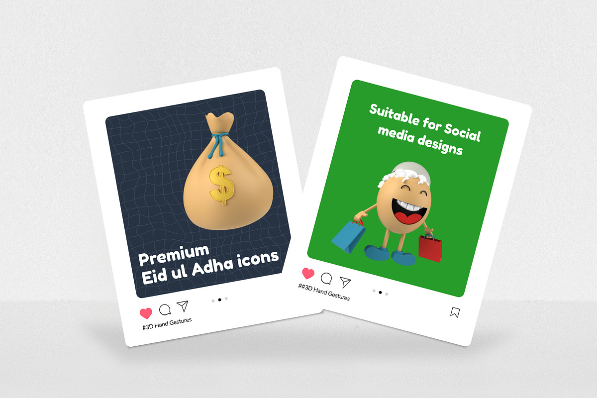 3D Eid ul Adha Icons, a Characters & Person 3D Model by Vectors Market (Photo 5 of 9)