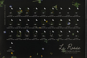 La Rosee Botanical Backgrounds, a Wallpaper Graphic by nadispasibenko (Thumbnail 9 of 9)