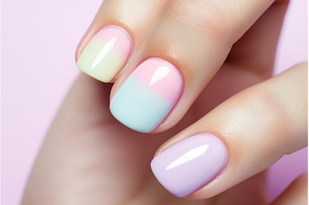Chic Pastel color of nail polish, a Beauty & Fashion Photo by Ylivdesign