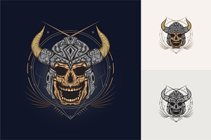 Skull Viking