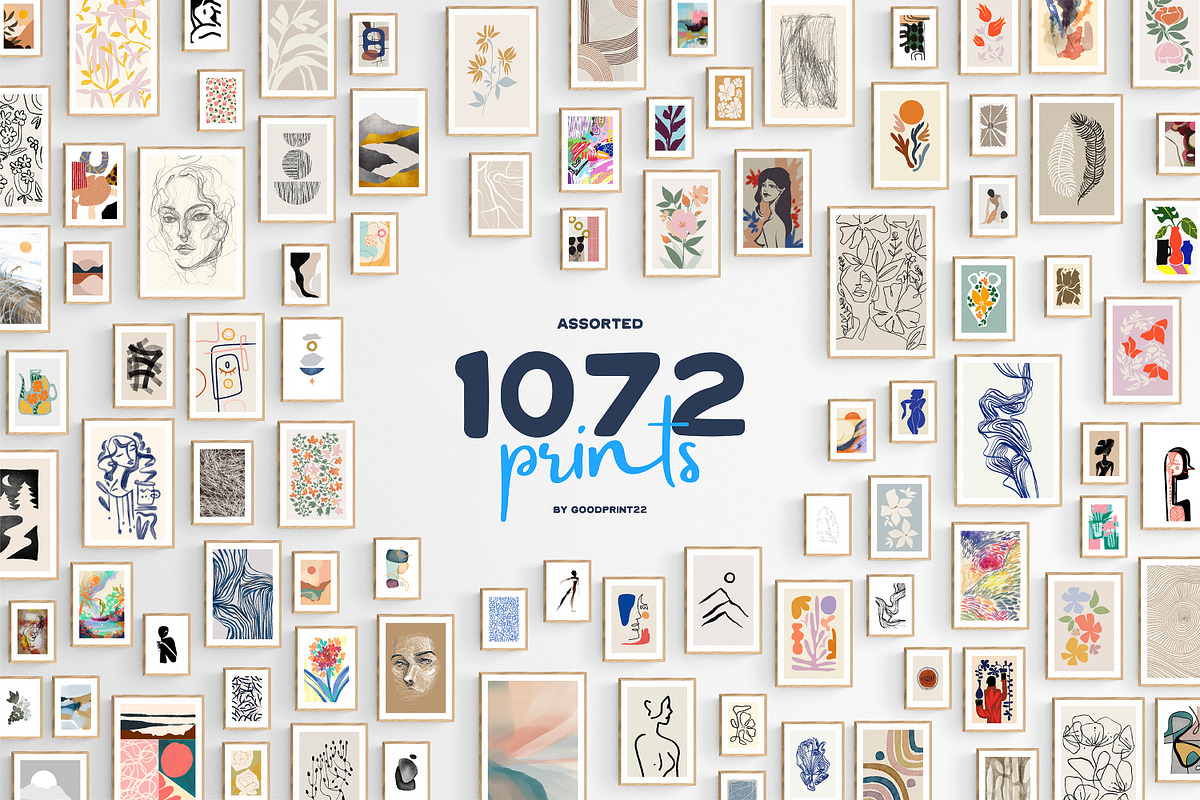 2500+ Eclectic Prints, a Decorative Illustration by GoodPrint22 (Photo 3 of 10)