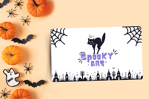 Halloween Business Card Template