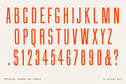 Vintage Tall Sans and Spur Serif, a Sans Serif Font by Century Library (Thumbnail 4 of 5)