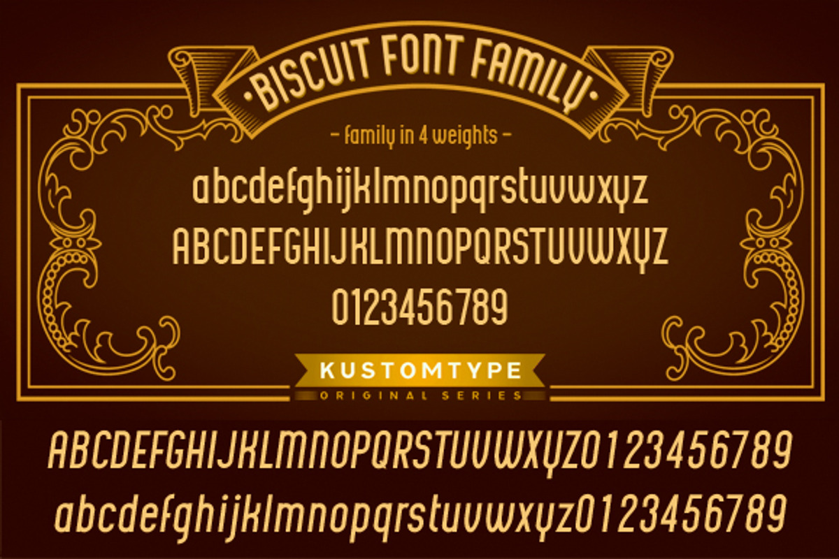 Biscuit Pro Font preview 2