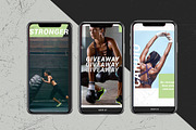 FITNESS & GYM - instagram template, a Social Media Template by Digital Breath templates (Thumbnail 5 of 6)
