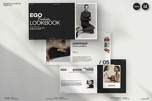 EGO Fashion LookBook | CANVA, a Presentation Template by evgenystudio