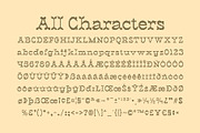 CS Mexico Stitched, a Serif Font by Craft Supply Co. (Thumbnail 8 of 8)
