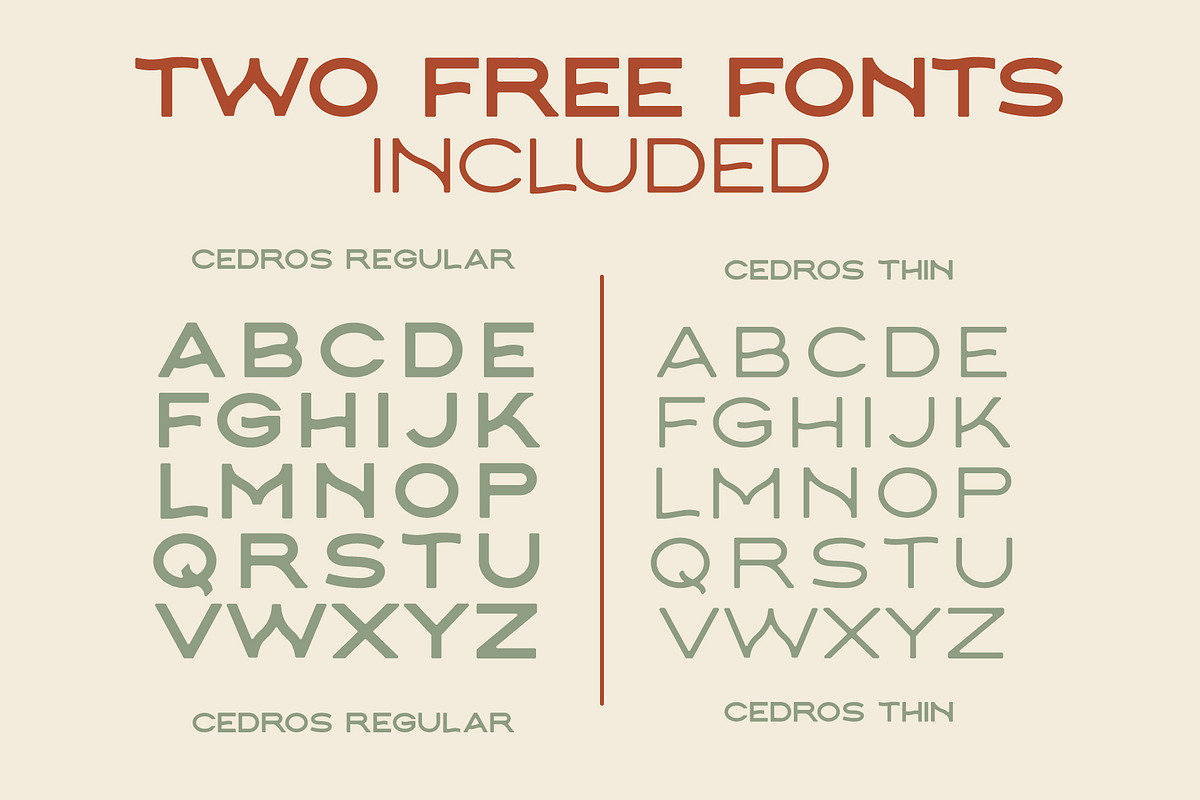 Mesa Font Duo, a Serif Font by NienowBrand (Photo 7 of 9)
