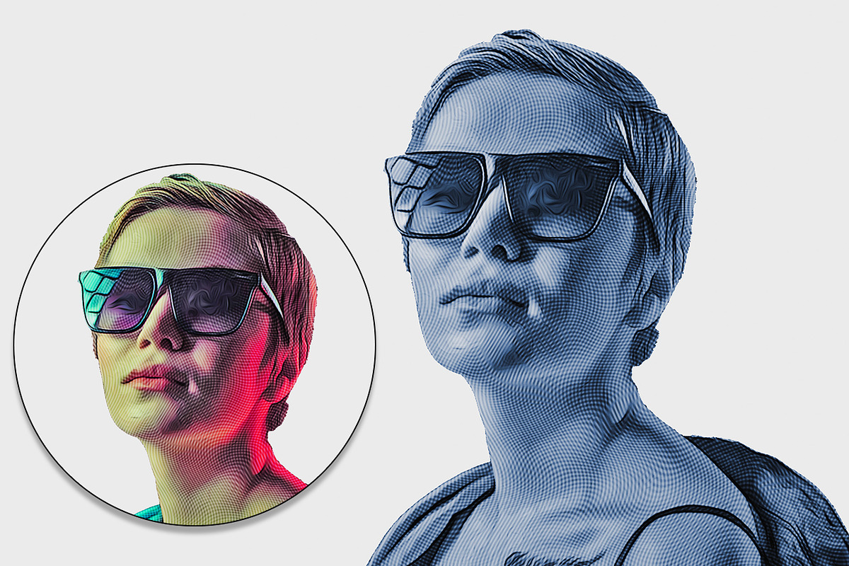 Engrave Photoshop Action, an Action Add-On by Studio Retouch (Photo 3 of 12)
