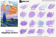 Procreate Impressionist Oil Brushes, a Brush Add-On by Fashion Workshop Bkk (Thumbnail 9 of 11)
