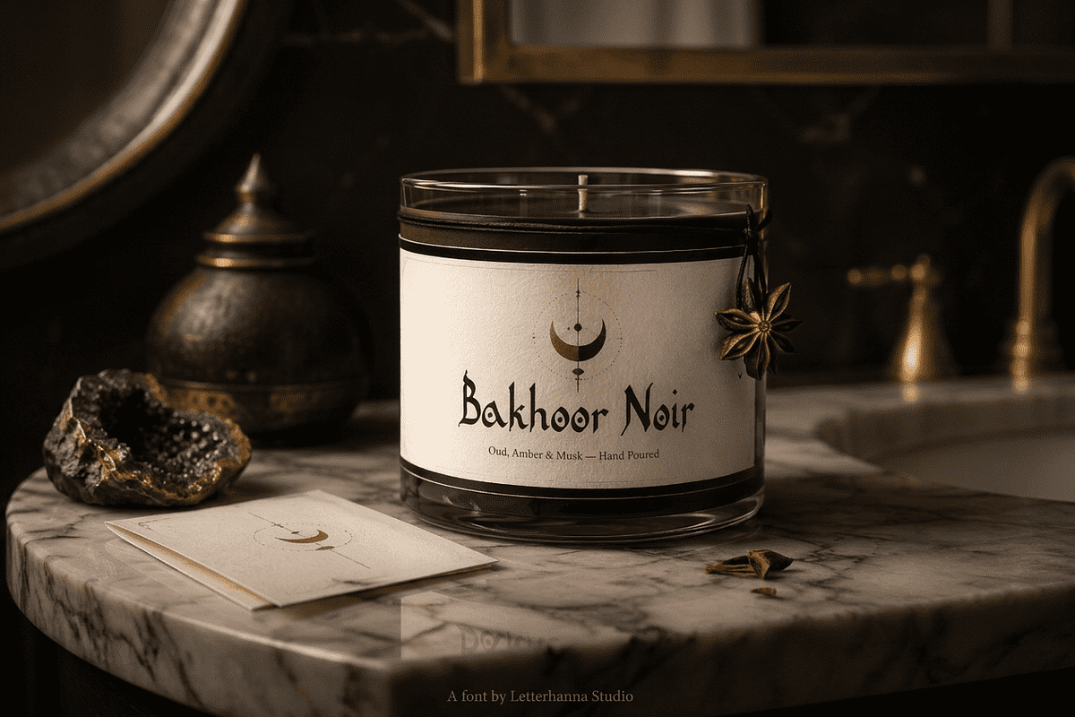 Abu Dhabi Solstice Font, a Handwritten Font by Letterhanna Studio (Photo 10 of 11)