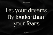 Ryndurn, a Serif Font by Zaloma Studio (Thumbnail 6 of 20)