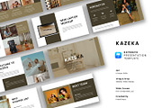 Kazeka – Fashion Keynote Template, a Presentation Template by kreatifreya (Thumbnail 1 of 5)