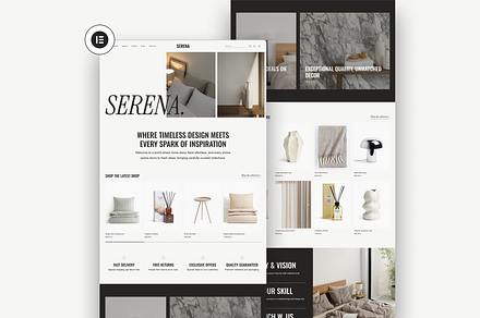 Serena Wordpress / WooCommerce Theme