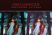 Influencer Photoshop Actions preview 2
