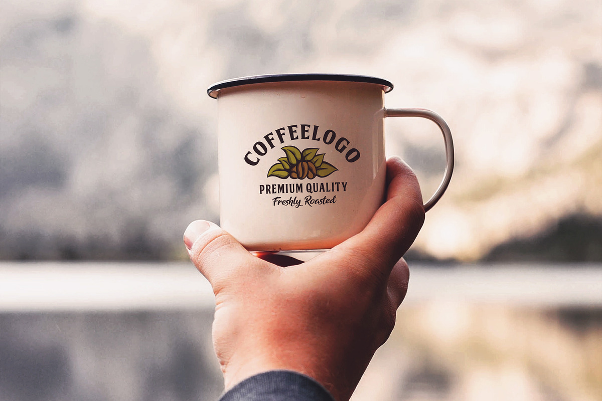 12 Coffee Mockup #7, a Cups & Container Mockup by Walentin (Photo 4 of 13)
