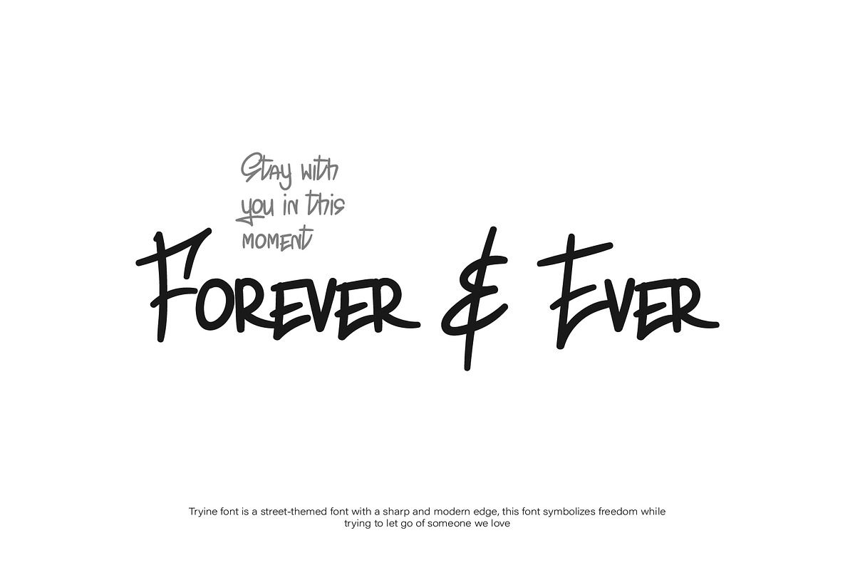 Tryine Font, a Font by Phoenix Dungeon (Photo 3 of 9)