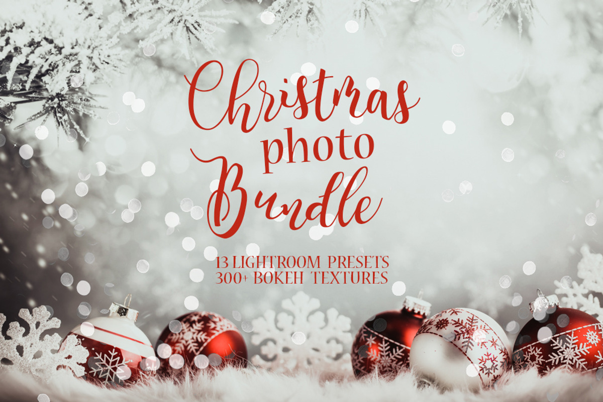 Christmas Lightroom Presets+Textures, an Action Add-On by Bamboobear Books Shop (Photo 1 of 6)