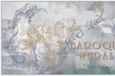 Fresco collection Baroque mural, a Wallpaper Graphic by Natalia0307