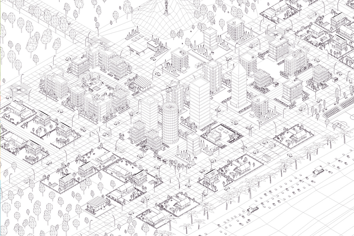 Polygonia Low Poly City Pack, an Environmental 3D Model by Anton Moek (Photo 7 of 9)