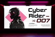 Rabios - Futuristic Tech Sans Font, a Sans Serif Font by Say Studio (Thumbnail 7 of 10)