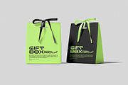 Gift Box Mockup, a Packaging Mockup by xavier_studio (Thumbnail 2 of 5)