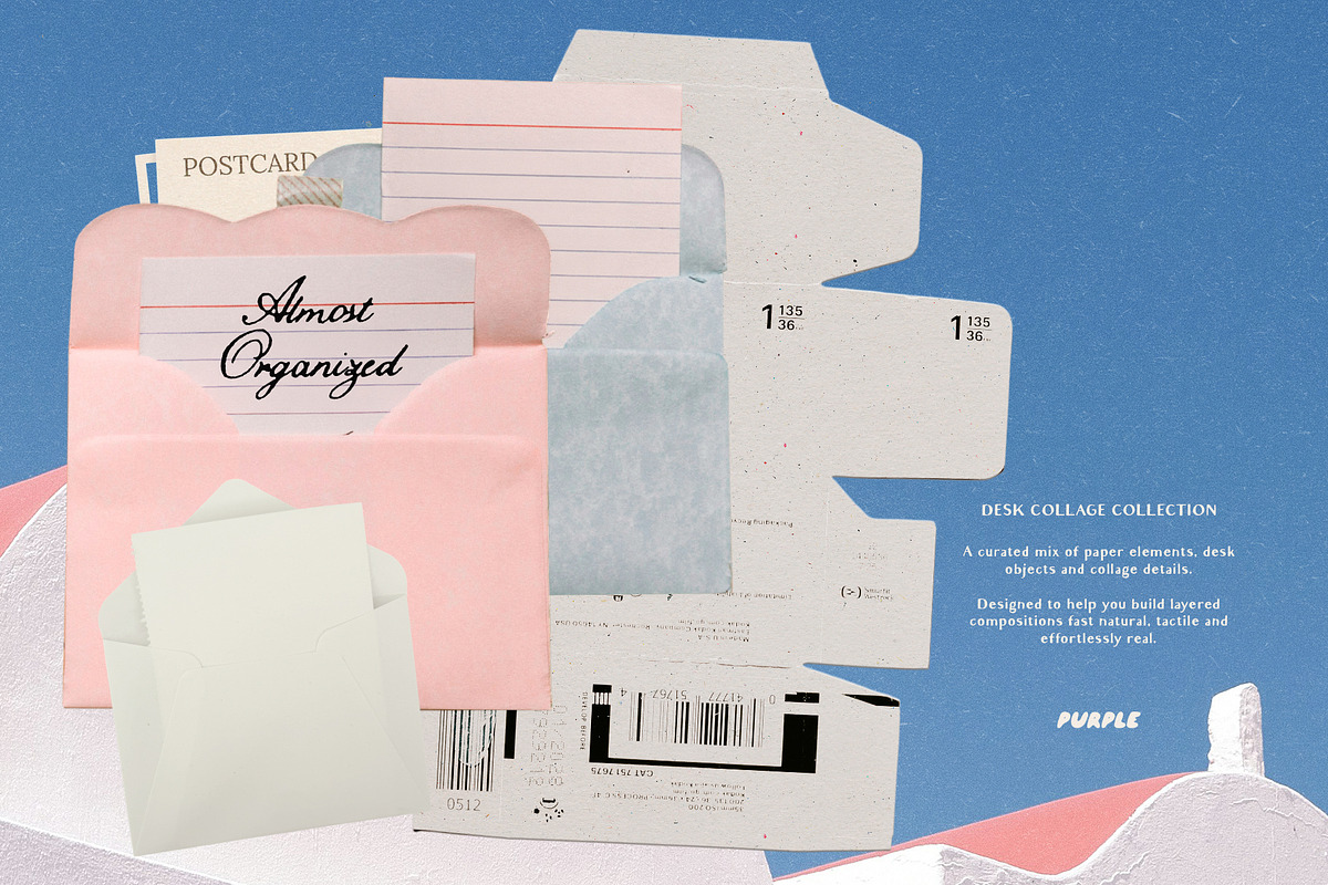 Almost Organized: Desk Collage Pack, an Object Graphic by Purple (Photo 12 of 16)