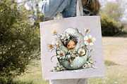 Quirky Spring Fairy Girl Clipart PNG, an Illustration by Canvas Craft (Thumbnail 7 of 7)