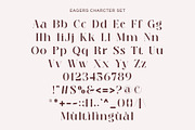 Eagers Elegant And Modern Serif, a Serif Font by Muflieart (Thumbnail 7 of 9)