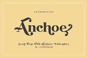 Anchoe Serif