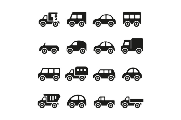 Car Icons Set