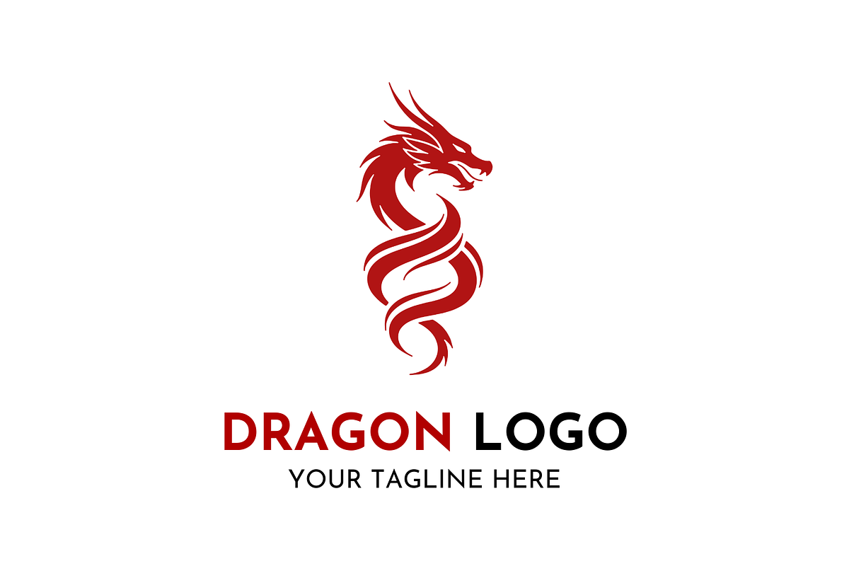 Dragon Powerful Emblem Logo Design, a Branding & Logo Template by Megafox Studio (Photo 1 of 2)