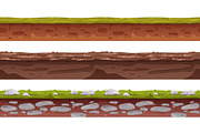 Seamless ground cross sections set, a Texture Graphic by Good Studio (Thumbnail 9 of 9)