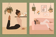 Stay Home Club Abstract Posters, a Decorative Illustration by Miracles Everywhere (Thumbnail 4 of 5)